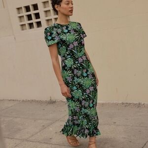 RHODE Lulani Dress In Hibiscus NWT